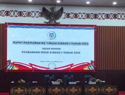 DPRD Murung Raya Buka Masa Sidang I Tahun 2026, Fokus Agenda Strategis Daerah