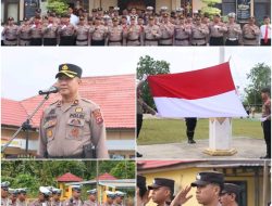 Polres Murung Raya Gelar Upacara Hari Kesadaran Nasional, Tingkatkan Disiplin dan Pelayanan Masyarakat