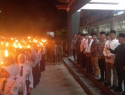 Pemkab Labusel Gelar Pawai Obor Jelang Ramadhan 1447 H