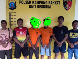 Polsek Kampung Rakyat Amankan Pengedar Narkoba