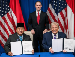 Presiden Prabowo dan Presiden Trump Teken Perjanjian Bilateral