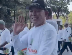 Perkuat Kader PKB, Rahmanto Muhidin Ikuti Jalan Pagi di Kawasan GBK