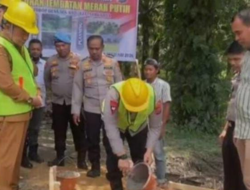 Wabup Labusel Hadiri Peletakan Batu Pertama Jembatan Merah Putih