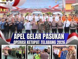 Polres Murung Raya Gelar Apel Pasukan Operasi Ketupat 2026, Siapkan Pengamanan Idulfitri 1447 H