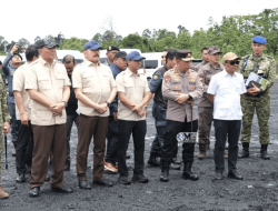 Bupati Mura Sambut Kunjungan Menhan RI dan Rombongan
