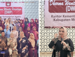 Dina Maulidah Hadiri Pertemuan Tahunan DWP Kemenag Murung Raya