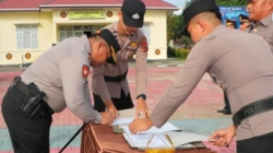 Kapolres Nias Selatan Pimpin Sertijab PJU