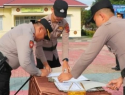Kapolres Nias Selatan Pimpin Sertijab PJU