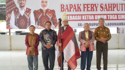 Fery Sahputra Simatupang Dikukuhkan Sebagai Ketum Toga Simatupang Labusel