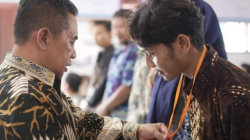 Wabup Syahdian Purba Siboro Launching Desa Cantik di Teluk Panji IV