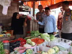 Wabup Ogan Ilir Cek Ketersediaan Harga Bahan Pokok Pasar Indralaya