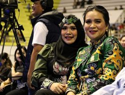 Ketua TP-PKK dan GOW Mura Hadiri Malam Unjuk Bakat Jagau Nyai Kalteng 2026