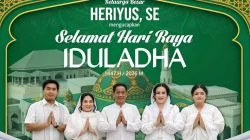 Bupati Murung Raya dan Istri Sampaikan Ucapan Selamat Hari Raya Idul Adha 1447 H