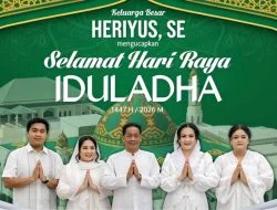 Bupati Murung Raya dan Istri Sampaikan Ucapan Selamat Hari Raya Idul Adha 1447 H