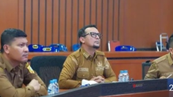 Bupati Labusel Ikuti Rakor Penyaluran DBH