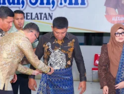 Bupati Labuhanbatu Selatan Sambut Kajari Baru