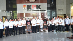 Rapat Koordinasi Pemantauan dan Evaluasi Perbaikan Tata Kelola Pemerintahan, di Gedung KPK Jakarta, Rabu (13/05/2026).