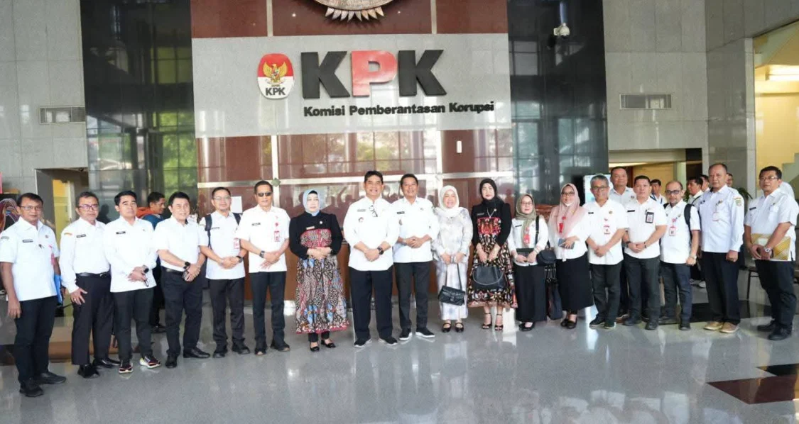 Rapat Koordinasi Pemantauan dan Evaluasi Perbaikan Tata Kelola Pemerintahan, di Gedung KPK Jakarta, Rabu (13/05/2026).