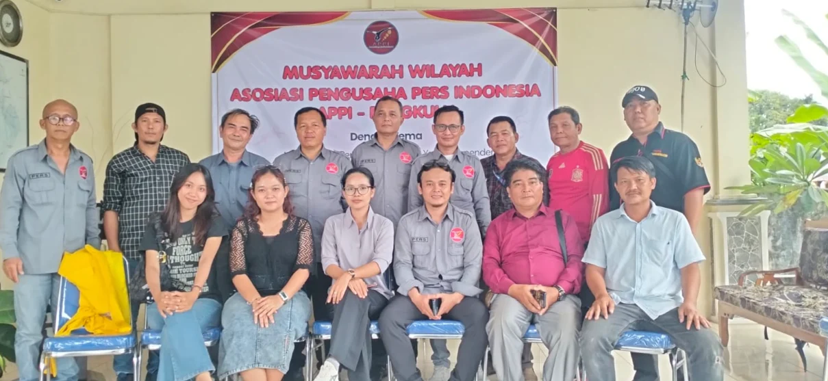 DPW-APPI Bengkulu menggelar Muswil perdana di Hotel Cupli Bengkulu