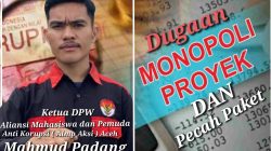 Proyek Diduga Dikondisikan, Aktivis Anti-Korupsi Minta APH Usut Dugaan Monopoli di Aceh Besar