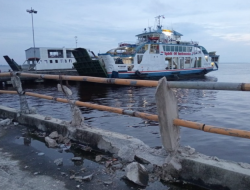 Fasilitas Pelabuhan BLJ Bengkalis Rusak Karena KMP