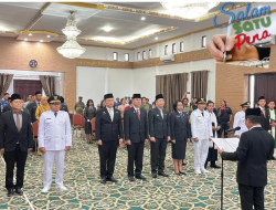 Bupati Murung Raya Lantik Enam Pejabat Pimpinan Tinggi Pratama, Tekankan Kinerja dan Inovasi