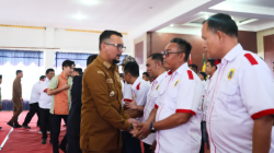 Bupati Labusel Hadiri Pelantikan KONI 2026-2030