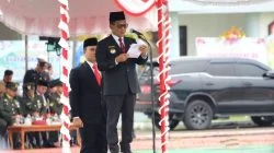 Murung Raya Gelar Upacara Hari Bhayangkara ke-80, Bupati Baca Amanat Presiden Soal Tantangan Keamanan Global