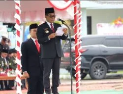 Murung Raya Gelar Upacara Hari Bhayangkara ke-80, Bupati Baca Amanat Presiden Soal Tantangan Keamanan Global