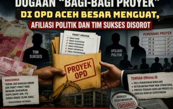 Siapa Dapat Apa? Dugaan Bagi-Bagi Proyek di OPD Aceh Besar Mencuat