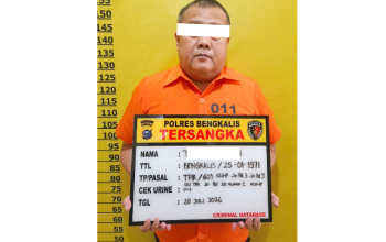 Polres Bengkalis Tahan Tersangka Dugaan Korupsi Dana Satpol PP TA 2021–2022