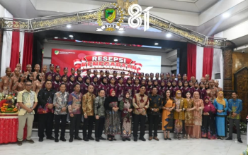 DPRD Barito Utara Hadiri Peringatan HUT Ke-81 Kemerdekaan RI