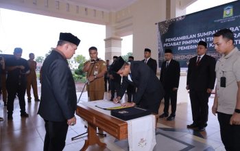 Bupati Aceh Besar Lantik 8 Pejabat JPT, Dugaan Formalitas Seleksi Mencuat