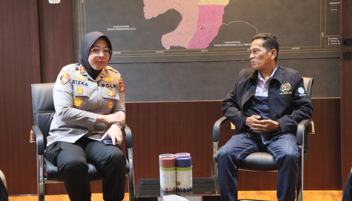 PWI Ogan Ilir Perkuat Kemitraan Dengan Polres