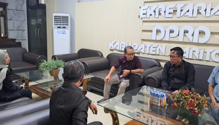 Sekretariat DPRD Barito Utara Sambut Kunker DPRD Hulu Sungai Utara
