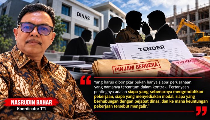 TTI Soroti Dugaan Pejabat Dinas Terlibat Praktik “Pinjam Bendera” Perusahaan dalam Pengadaan
