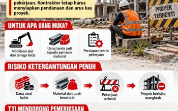 Proyek Mangkrak, TTI Soroti Kesiapan Modal Kontraktor: Uang Muka Bukan Satu-satunya Andalan
