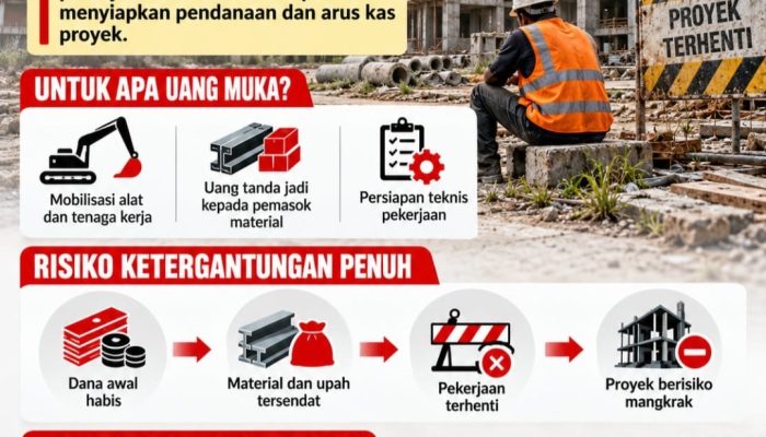 Proyek Mangkrak, TTI Soroti Kesiapan Modal Kontraktor: Uang Muka Bukan Satu-satunya Andalan