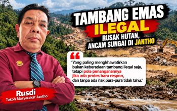 Jantho dalam Kepungan Tambang Emas Ilegal, Rusdi SH: Jangan Tunggu Bencana Baru Bertindak